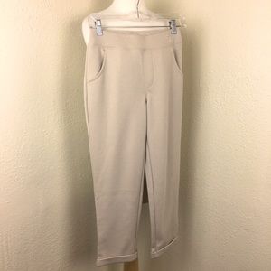 Offer   NWOT Linea Leisure active wear lounge casual pant tan cropped XXS